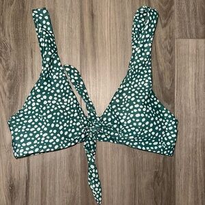 Polka Dot Bikini Top